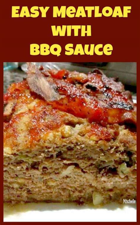 Easy Meatloaf with BBQ Sauce | Lovefoodies