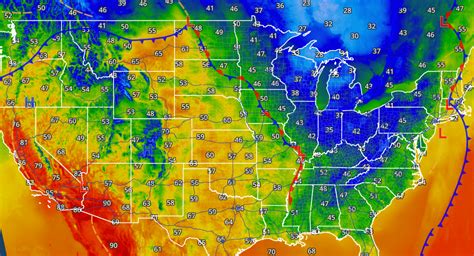 Current Temperatures – iWeatherNet