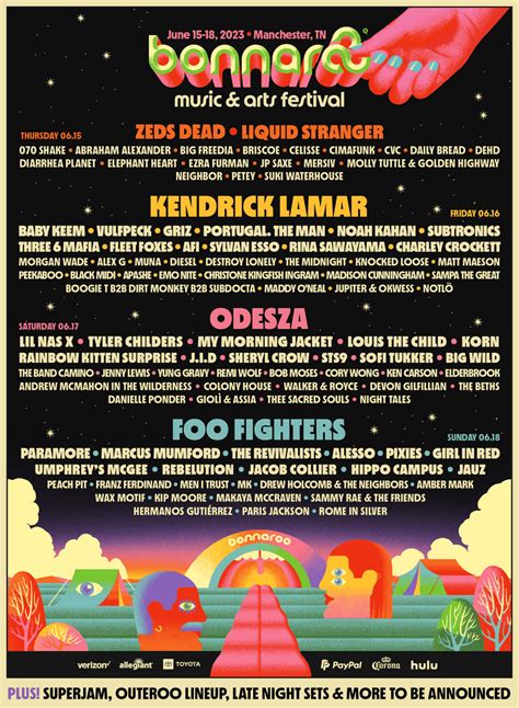 Bonnaroo drops mind blowing lineup for 2023 - Top Shelf Music