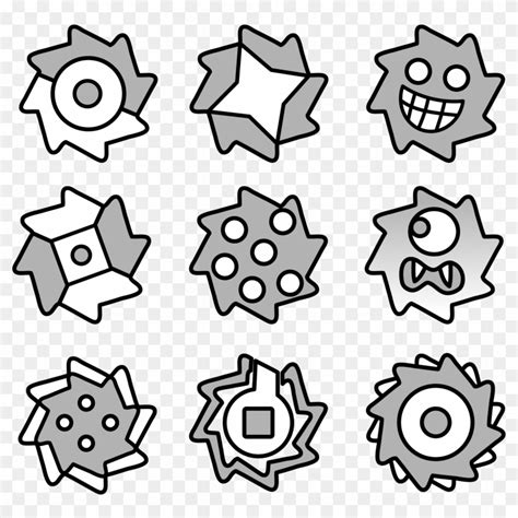 Geometry Dash All Icons Images / Geometry Dash Gauntlets Icon Hd Png ...