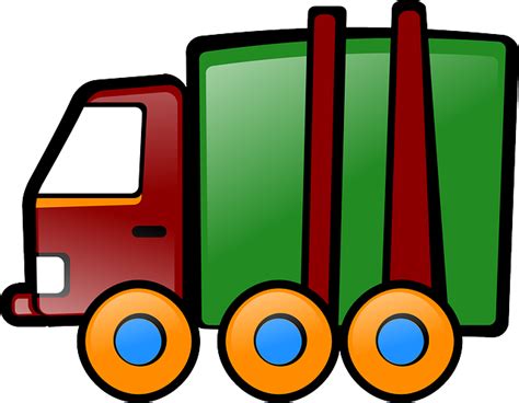 Free vector graphic: Truck, Toy, Vehicle, Cartoon - Free Image on Pixabay - 33608