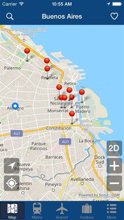 Buenos Aires Airport Terminal Map