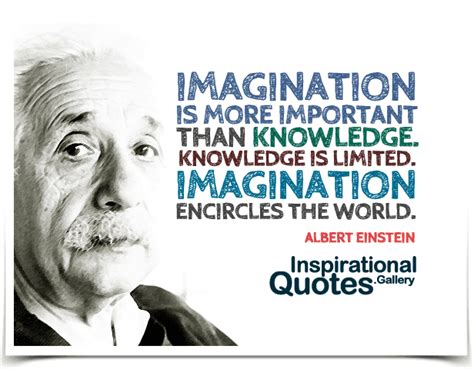 Albert Einstein Quotes Creativity More Important Than Knowledge – knowledge