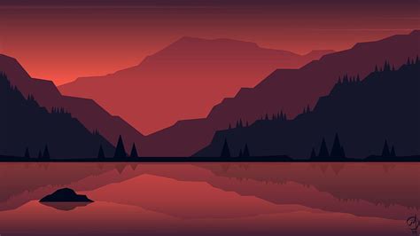 2560x1440 Minimalist Landscape Painting 1440P Resolution , Minimalist , and Backgrounds ...