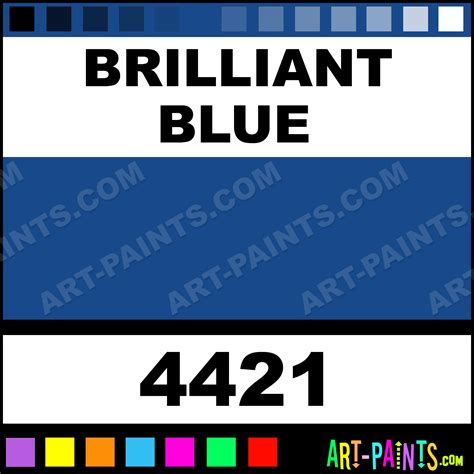 Brilliant Blue Colors Fabric Textile Paints - 4421 - Brilliant Blue ...