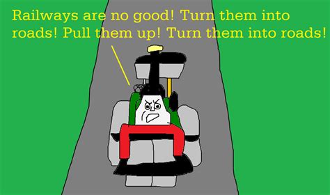 George the Steamroller's Rude Remarks by MikeEddyAdmirer89 on DeviantArt