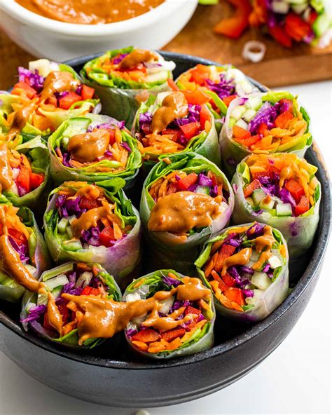 Fresh Spring Rolls - Jo Cooks