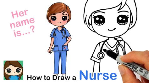 How to Draw a Nurse Health Care Provider