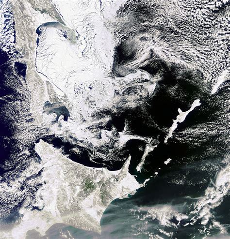 (Image) Sea of Okhotsk As Seen From Orbit - SpaceRef