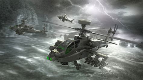 New AH-64 Apache Concept Features Bigger Wings For More Weapons