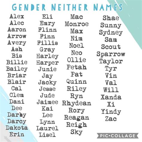 Gender Neutral Names for Your Baby