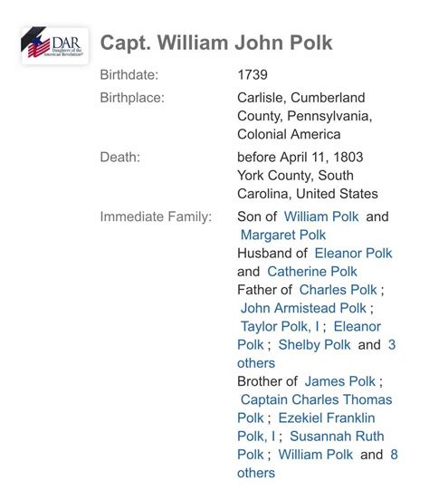 Capt John Polk (1739-1803) - Find a Grave Memorial