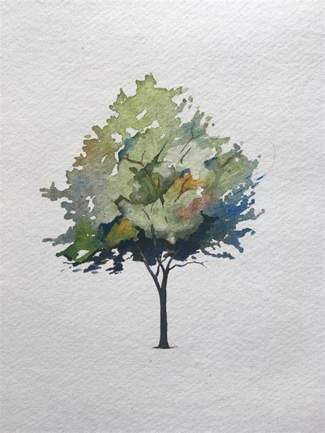 40+ Beautiful Tree Paintings For Your Inspiration - HARUNMUDAK