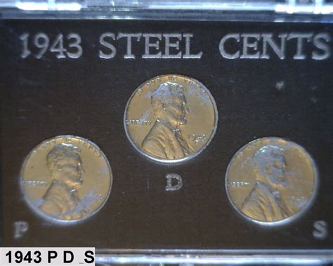 1943 Steel penny set