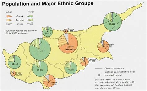 Cyprus - Population from Map 1972 : r/MapPorn