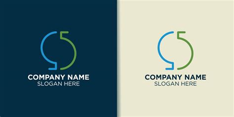 number 55 logo vector, alphabet logo inspiration 19571003 Vector Art at Vecteezy