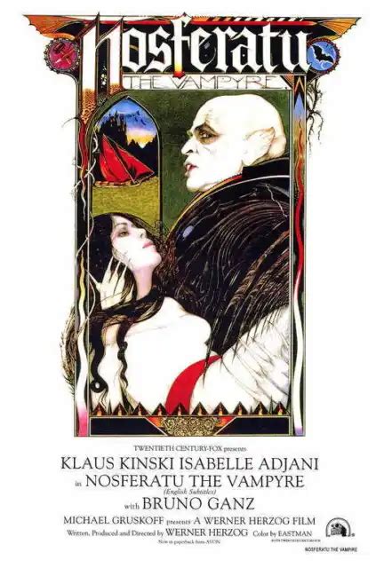 NOSFERATU THE VAMPYRE (Klaus Kinski, Isabelle Adjani, Bruno Ganz) Region 2 DVD EUR 10,94 ...