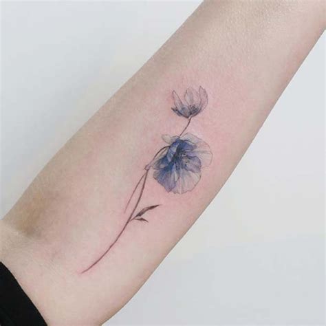 California Poppy Flower Tattoos - Infoupdate.org