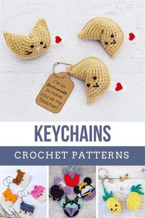 These Crochet Keychain Ideas Make Quick and Easy Handmade Gifts