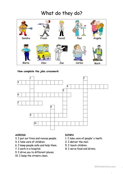 Science Vocabulary Worksheet