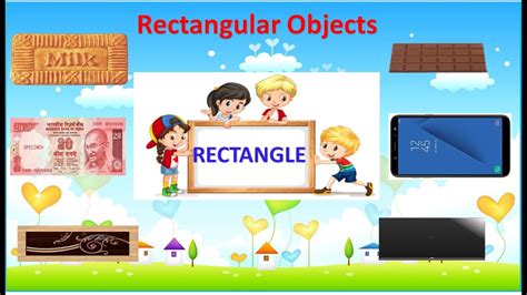 Rectangle Objects For Kids