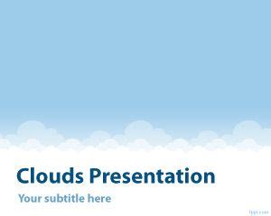 Clouds PowerPoint Template