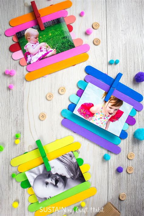 Easy Popsicle Stick Crafts For Preschoolers