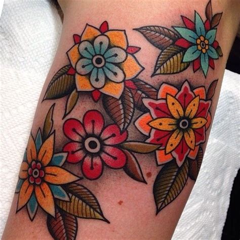 capturedtattoo: @shauntopper picked these from where the wild flowers grow. #flowerp ...