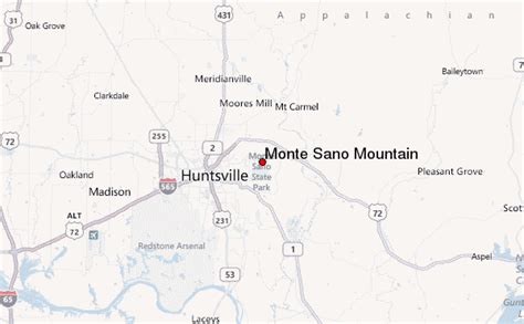 Monte Sano Mountain Mountain Information