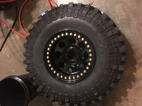 Mounting a tire on a bead lock wheel help | NC4x4