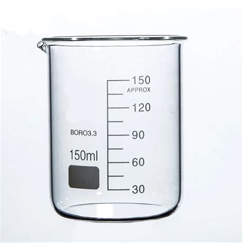 150mL Glass Beaker Low Form New Chemical Lab Glassware-in Beaker from ...