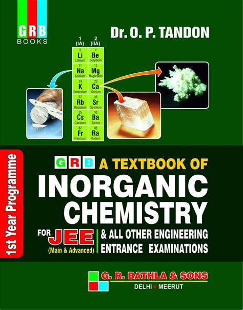 [Complete PDF] Inorganic Chemistry by OP Tandon for JEE & NEET