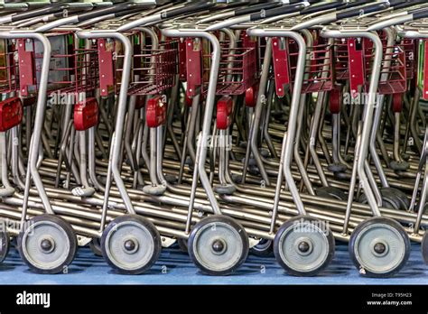 Luggage Carts & Wheels Stock Photo - Alamy