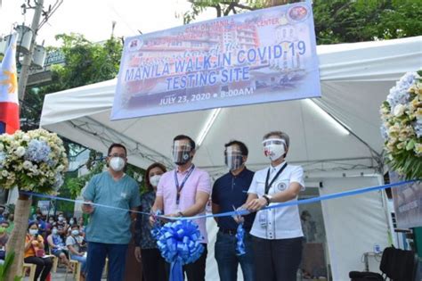 Manila opens 2nd walk-in COVID-19 testing center | Inquirer News