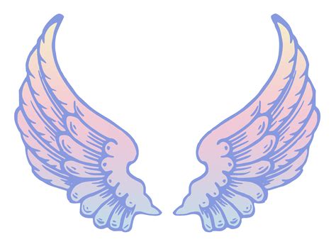 Angel wings on angel wings angel wing tattoos and wings clip art ...