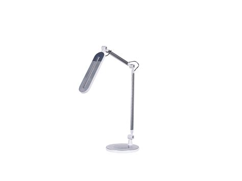 Metal LED Desk Lamp Silver GRUS | Beliani.co.uk