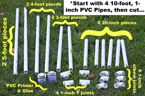 How to Make a PVC Soccer Goal