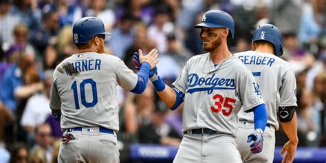 Cody Bellinger, Dodgers homers