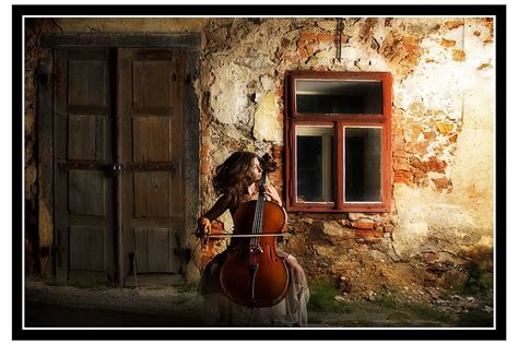 HD wallpaper: woman playing cello painting, portrait, person, face, cat ...