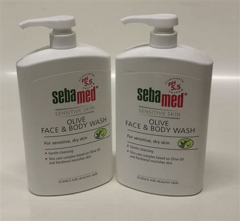 SebamedSHOP | SebaMed Olive Face & Body Wash 1000ml x2