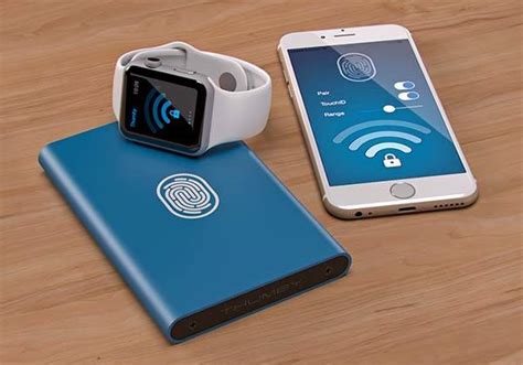 Thumby Bluetooth External Hard Drive Enclosure Guards Your Data with iPhone's Touch ID | Gadgetsin