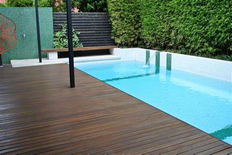 White pool tiles | Pool landscaping, Pool, Pool tile