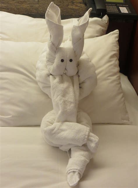 Towel Rabbit On Carnival Cruise Free Stock Photo - Public Domain Pictures