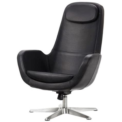 Ikea Swivel chair, Grann black 226.21129.3834 - Walmart.com