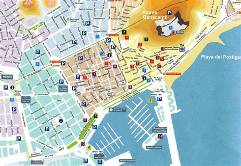 Map of Alicante - Casa Isabella