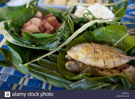 Stock Photo - fish meal on TUvalu, island in the Pacific | Fish recipes ...