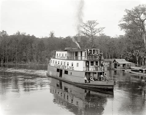 Florida circa 1902. "At Silver Springs on the Ocklawaha." | Florida, Silver springs