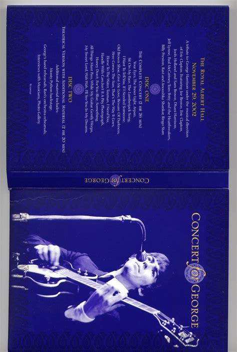 George Harrison - The Concert For George - DVD