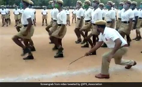 Viral Video: Police Training In Telangana To The Tune Of Mohammed Rafi