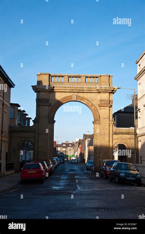 Wellington Arch Wellington Road Town Victorian Stock Photo - Alamy